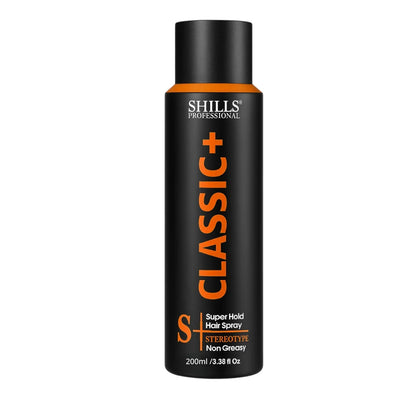 Classic+ Super Hold Hair Spray 200ml - Shills Professional