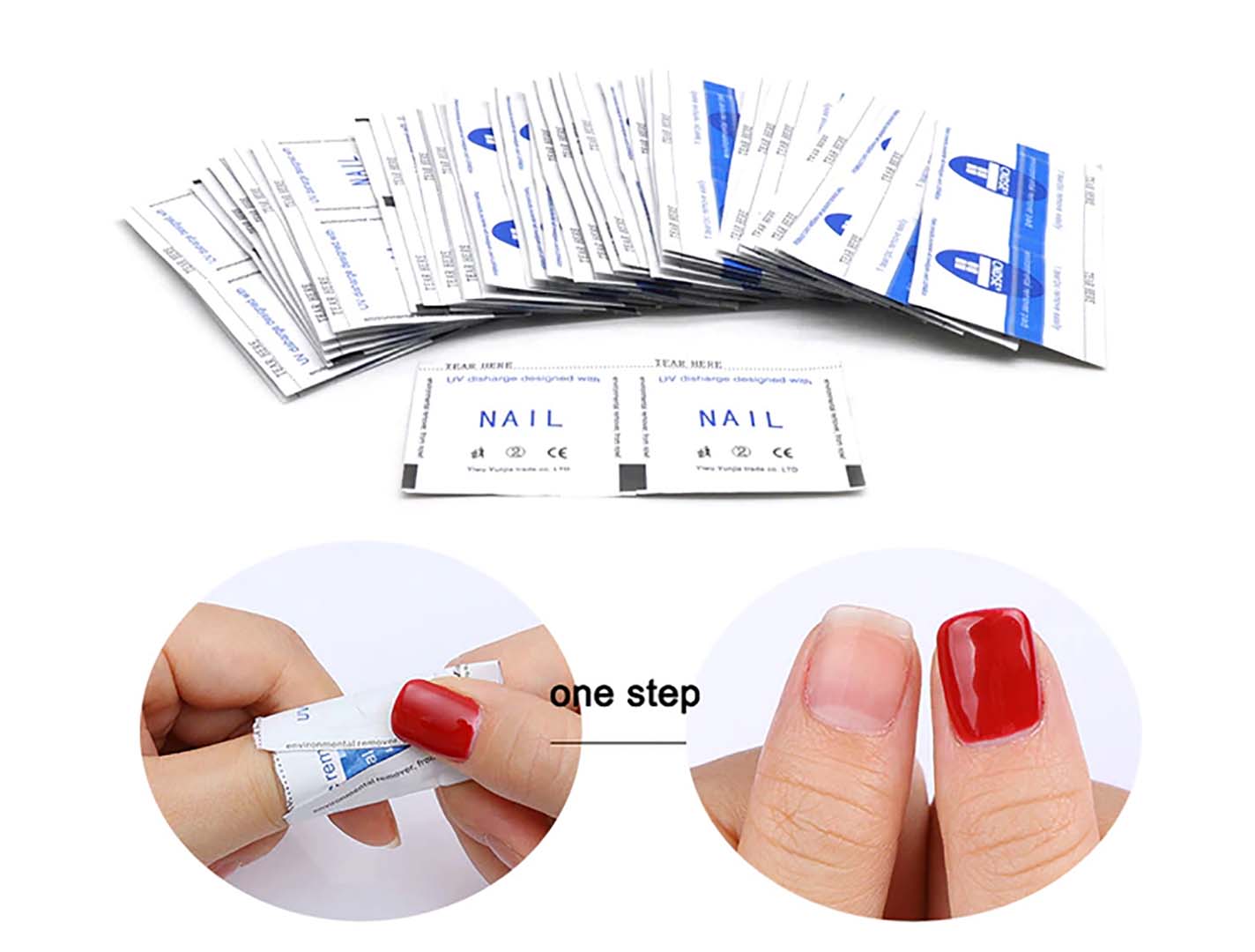 Bolanya Flavors Nail Paint Remover - Pack Of 25 Wipes