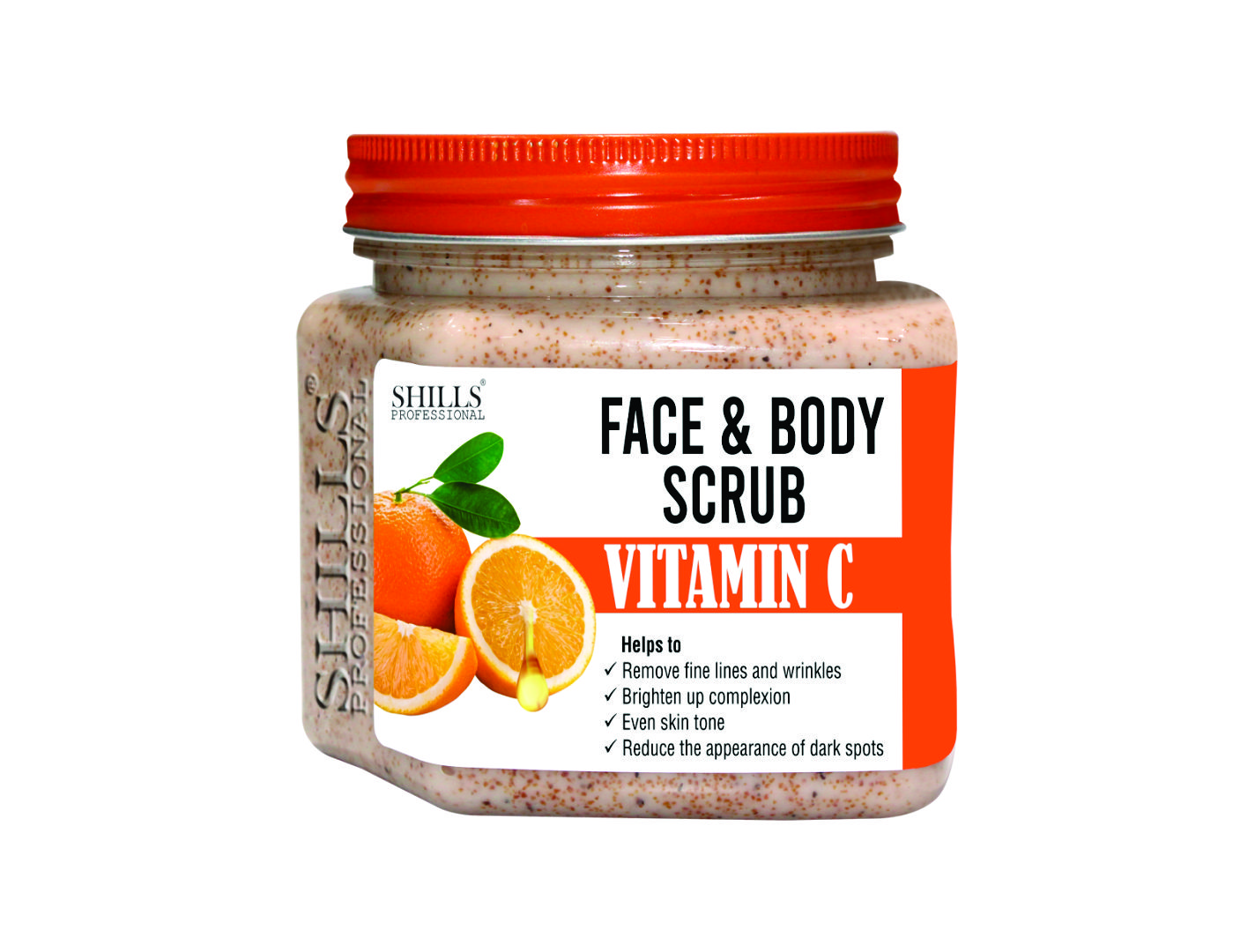 Shills Professional Face & Body Vitamin C Scrub - Price in India, Buy  Shills Professional Face & Body Vitamin C Scrub Online In India, Reviews,  Ratings & Features